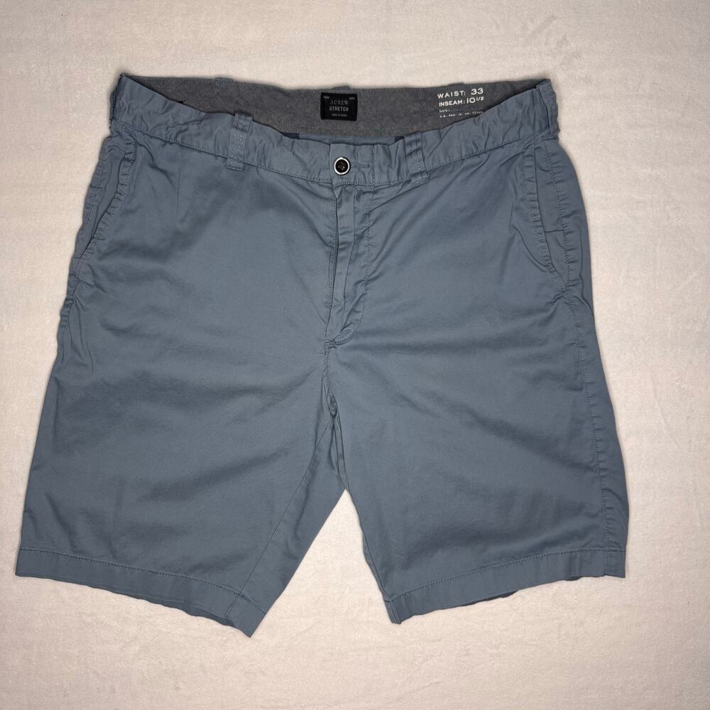 Blue J. Crew Stretch Casual 33 Short